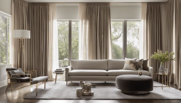 Transform your living room with stunning curtains choices